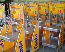 Fanta fém display