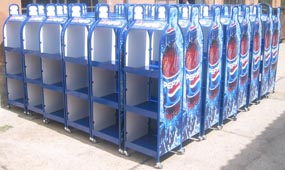 Pepsi fém display